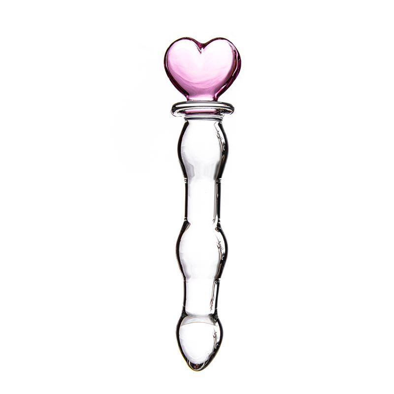 Consolador Vidrio S.Moon Corazon SM-0300-1